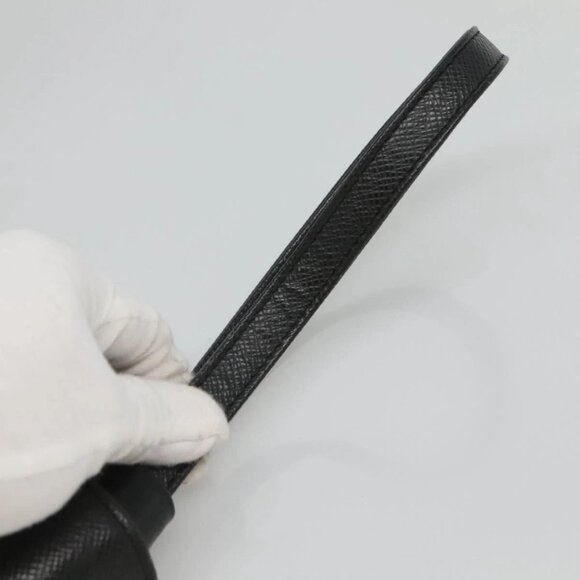 LOUIS VUITTON Taiga Selenga Clutch Bag Ardoise M30782 LV Auth BA536 - Picture 13 of 16